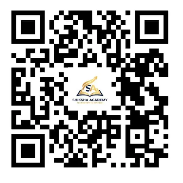 Scan to download the Shiksha Academy app